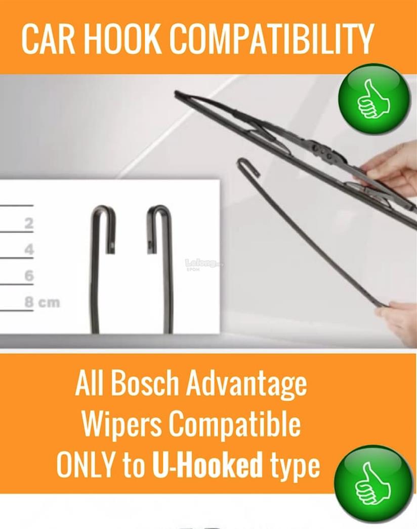 2PCS MYVI WIPER BLADE BOSCH 20'/16' (end 7/21/2020 9:15 PM)