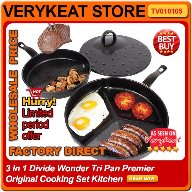 3 in 1 frying pan