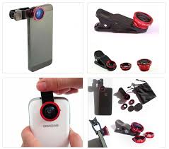 3 in 1 ( fish eye , macro  &amp; wide angle ) universal Clip Lens