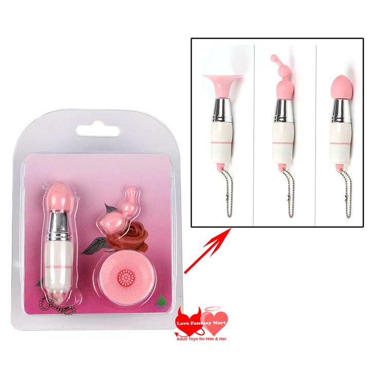 3 in 1 Nipple Vibrater & Clitoris Vibrater Toy for Sex