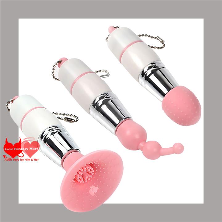 3 in 1 Nipple Vibrater & Clitoris Vibrater Toy for Sex