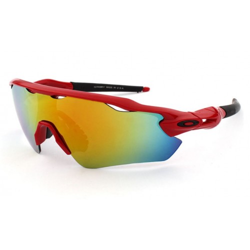 3 In 1 Okley Radar EV Sunglasses Cycling Driving(Red)