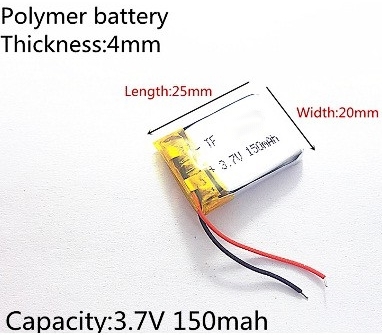 3.7v 150mAH Lipo Battery Lithium Polymer for Mini RC Quadcopter Drone Toy