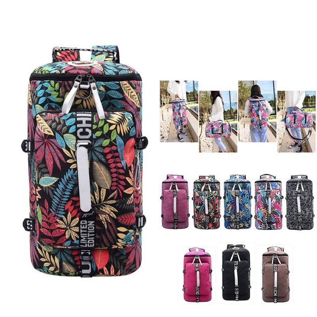 3 Way Use Korean Large Duffel Backpack Travel Backpack Bag Sling Bag