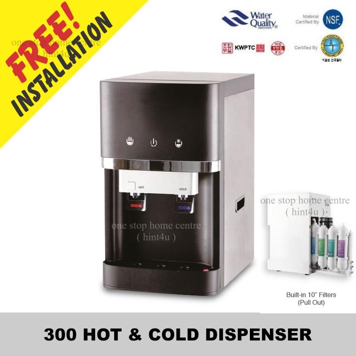 water filter with hot cold dispenser