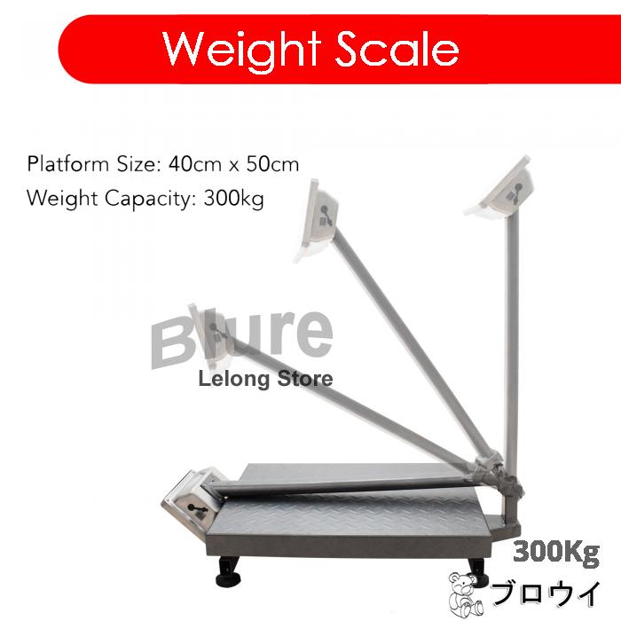 300Kg High Precision Digital Platform Industrial Weight Scale Silver