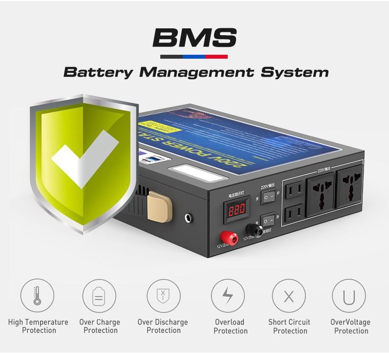 300W Portable Power Station Powerbank  Emergency Backup Battery