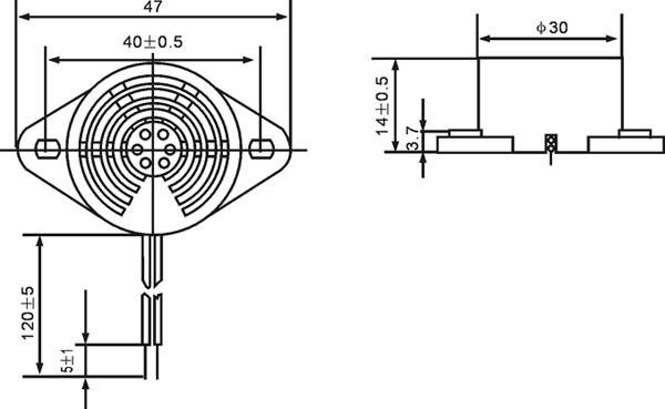 3015B DC 3-24V Intermittent Sound Piezoelectric Buzzer for Arduino