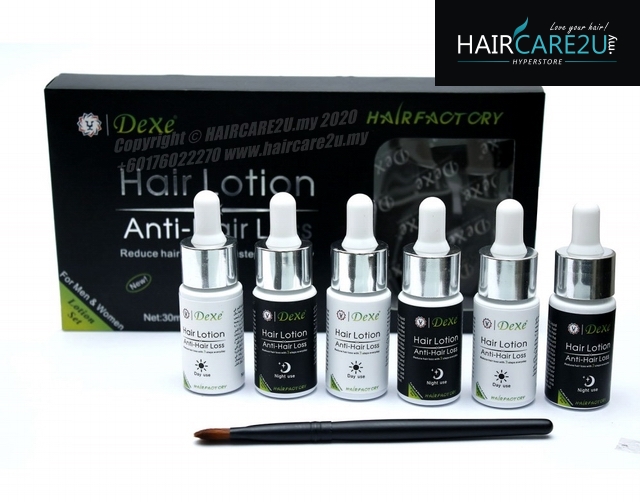 30ml x 3 sets Dexe Anti Hair Loss Lotion (Day &amp; Night)