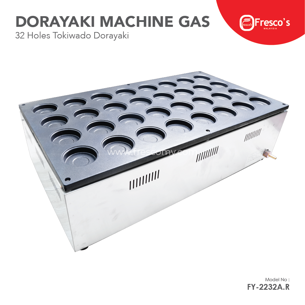 32 Holes Tokiwado Dorayaki Machine Gas
