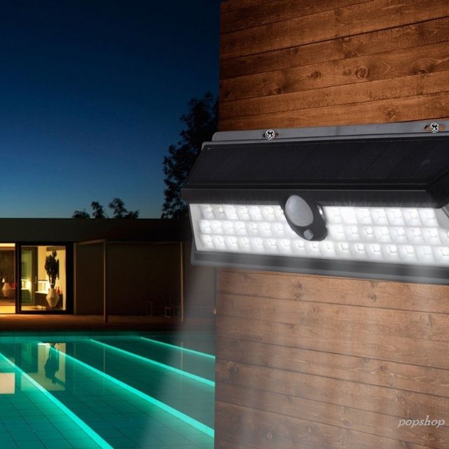 34/54/66 LED Waterproof Solar Power PIR Motion Sensor Home Garden Security