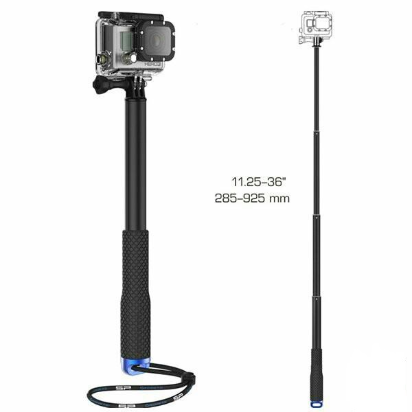 36 ' pole Selfie Stick gopro Monopod Pole for gopro SJCAM Xiaoyi