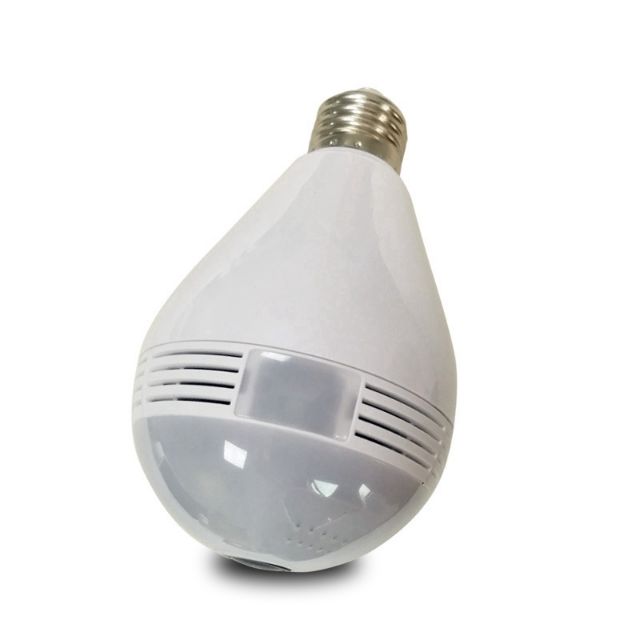 360 Degree Wireless IP Camera Bulb Light FishEye Smart Home Security WiFi