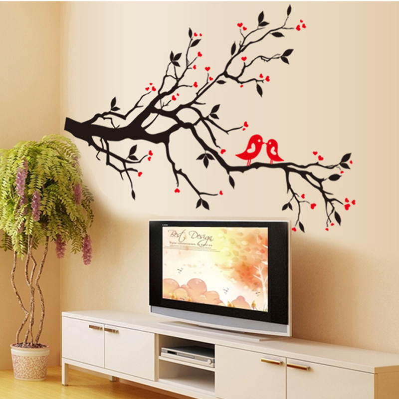 Lovely Tree Wall Stickers Living Room 47 Ideas Ltwslr Wtsenates Info