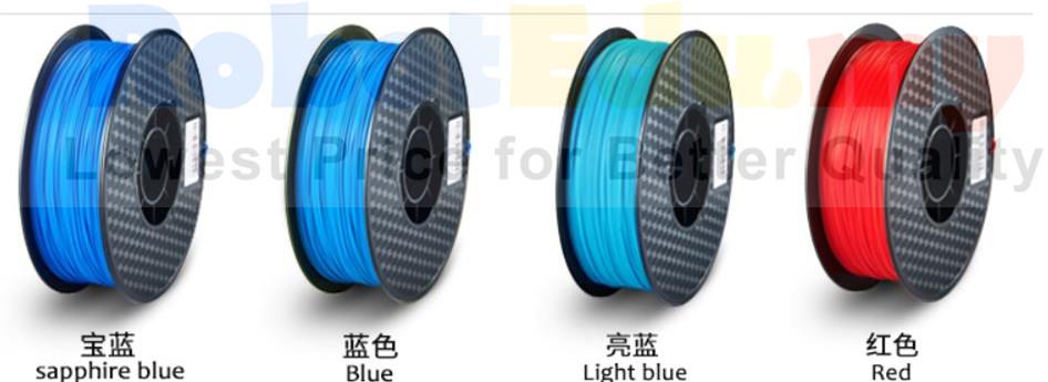 3D Printer High Quality 1.75mm 1KG/1000g PLA Filament / Material