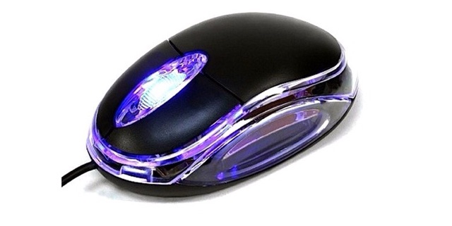 3D Wired Optical USB Mouse With Scroll Wheel