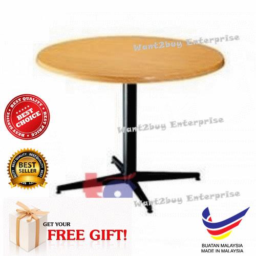 3ft 4ft Isotop Round Hardboard Table End 8 31 2018 4 15 Pm 3ft 4ft Isotop Round Hardboard Table Kopitiam Made In Malaysia