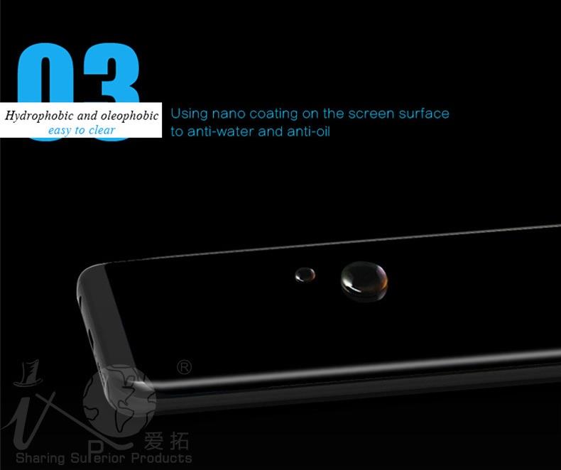 (3in1) ITOP 360 Full Body Cover 7D Nano Glass Apple iPhone X XS (5.8")