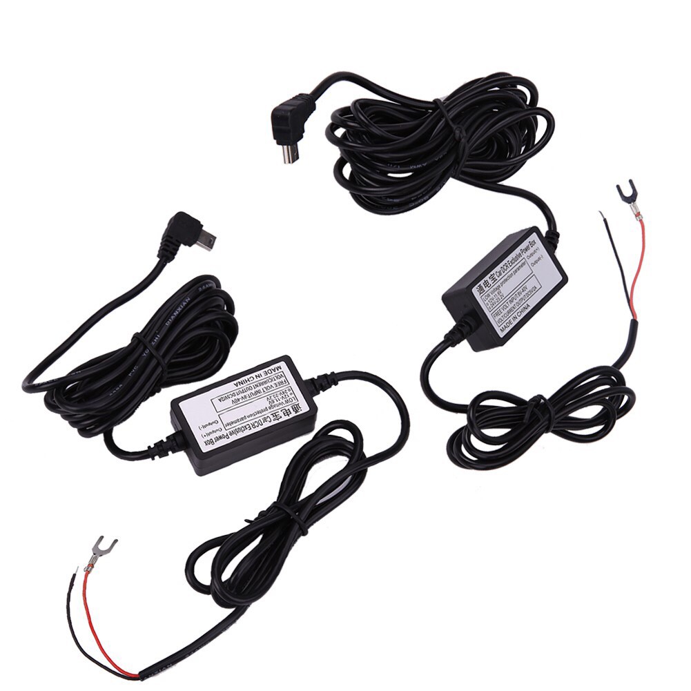 3M Car Charger Cable 24 Hours Line USB Auto Charging Kit For Dash Cam DVR
