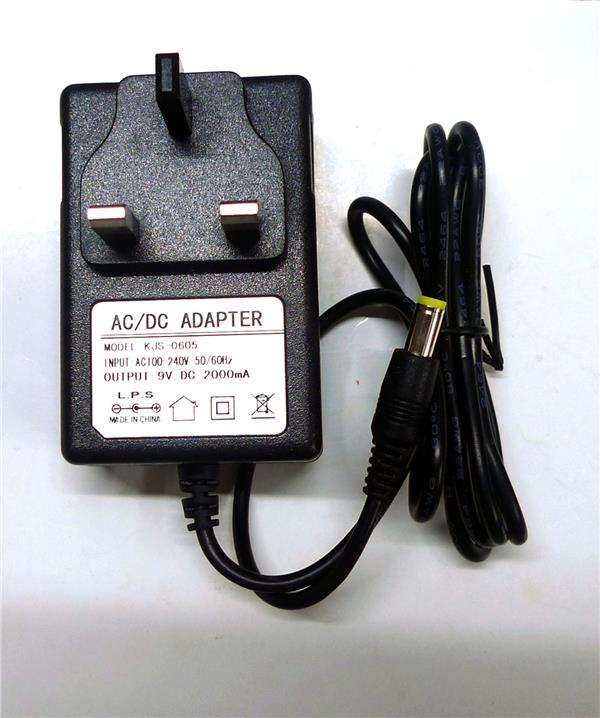 3pin Wall AC Power Adapter Charger DC 9V 2A 5.5mm Breast pump