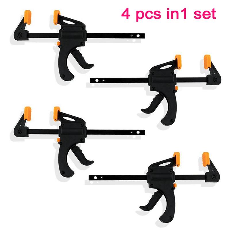 4 In 1 Hand Screw Clamp DIY Woodworking Tool Home Garden Use 4 In 1 Hand Screw Clamp DIY Woodworking Tool Home Garden Use