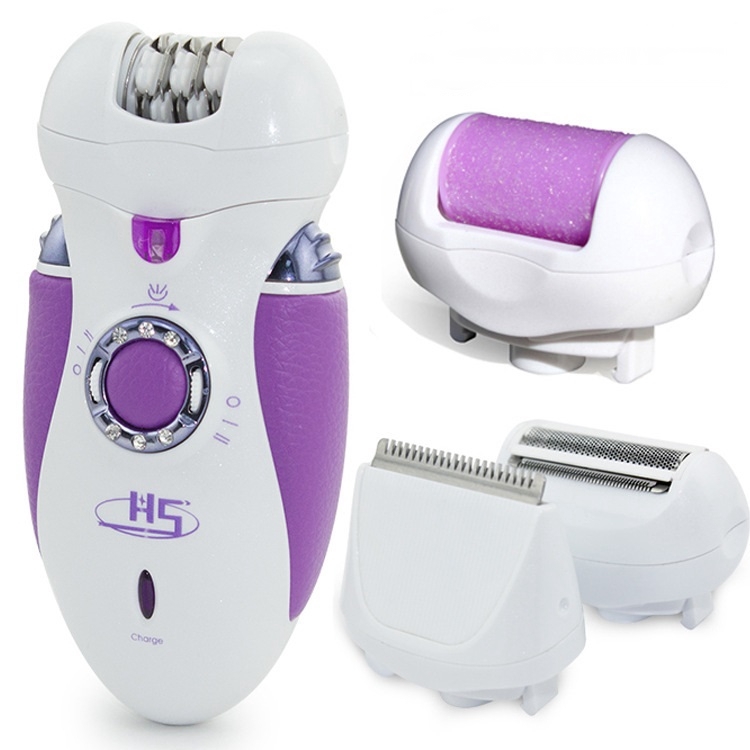 4 In 1 Hs3066 Ladies Rechargeable Epilator  &amp; Shaver Electric Hair Removal
