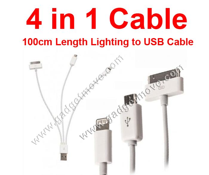 4 In 1 Usb Cable New Ipad 1 2 3 Mini End 612019 1200 Am
