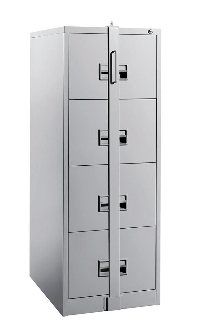 4 Drawer Steel Filing Cabinet C W Locking Bar