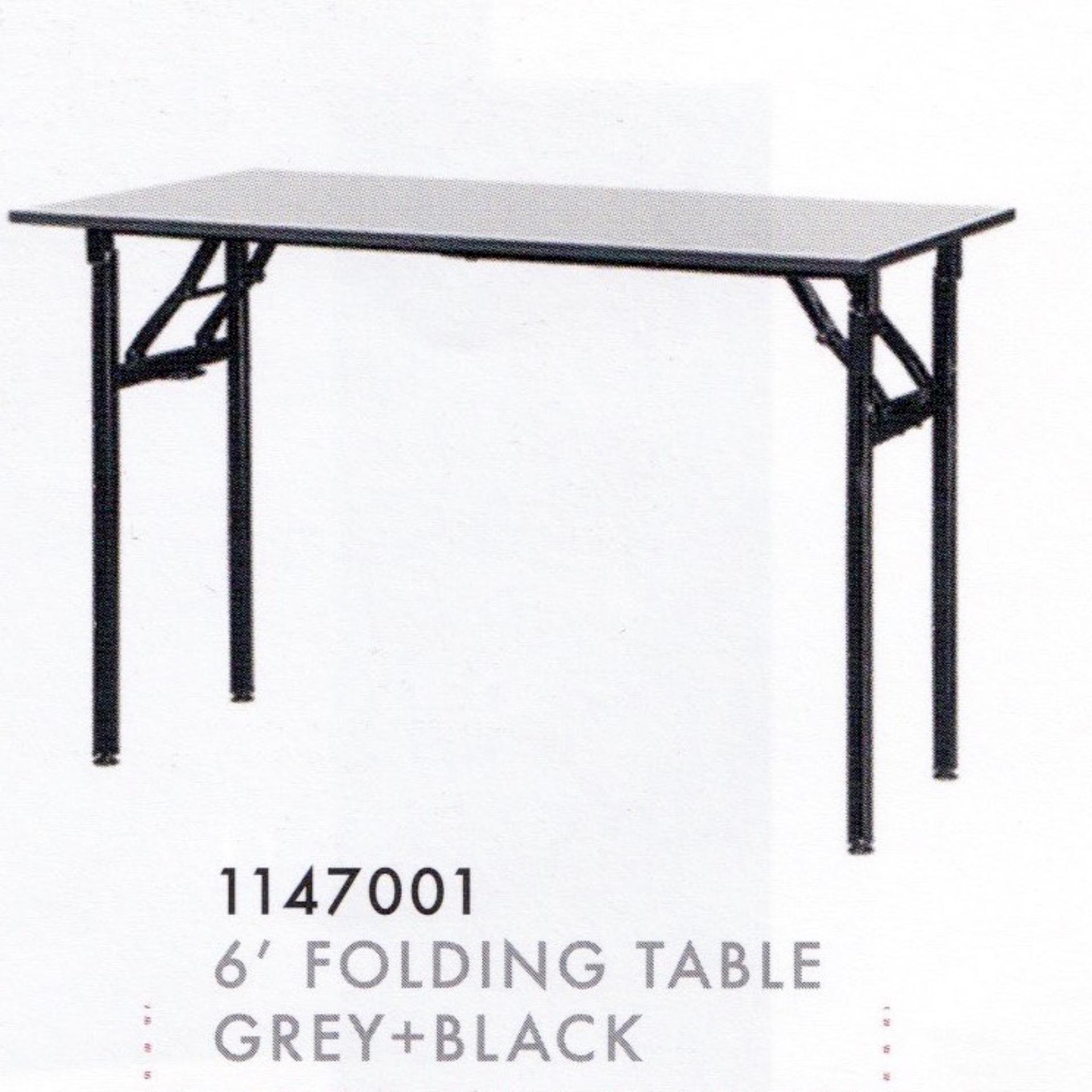 4 Feet Foldable Banquet Table With Thick Top Writing Desk Office