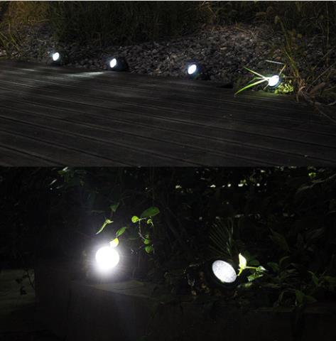 4 White Led Rock Solar Light Lamp Ou End 7 3 2020 10 15 Am 4 White Led Rock Solar Light Lamp Outdoor Garden Spotlight