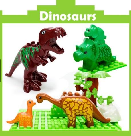 block dinosaur
