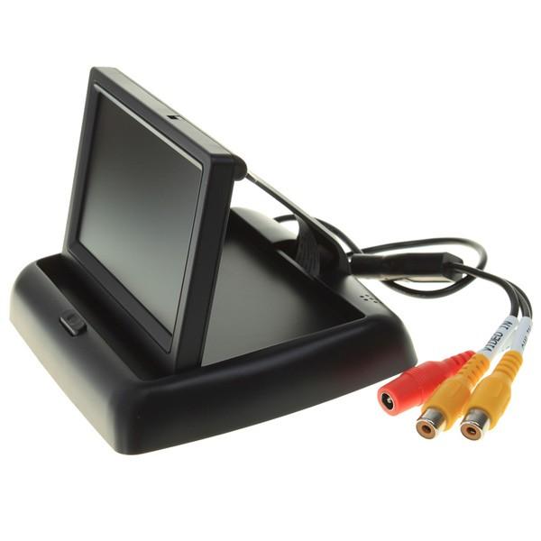 ET-438 Retractable 4.3' TFT LCD Monitor for Reverse Camera