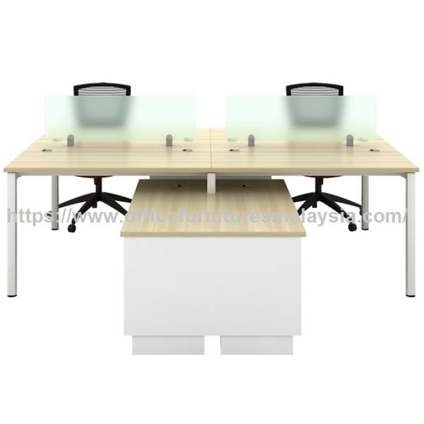 4ft Modern Design Office Spacious Workstation Desks Ofslmsw1274 Kl