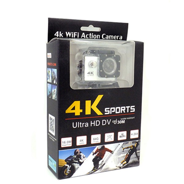 4K Ultra HD 30M Waterproof Sports WiFi Action Camera DV DVR 2.0 &quot; SJ8000
