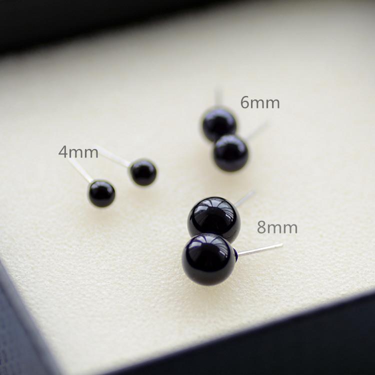 4mm Stud Earrings For Men Black Ro End 5 27 2018 2 15 Pm 4mm Stud Earrings For Men Black Round Post Mens Jewelry