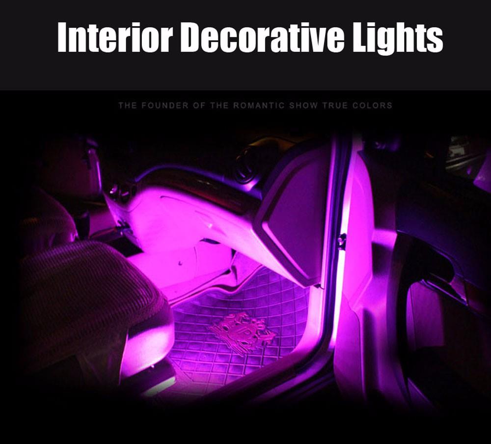 4pcs Car Interior Rgb Led Strip Ligh End 7 20 2018 2 15 Pm 4pcs Car Interior Rgb Led Strip Light With Remote Control
