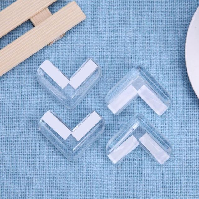 4Pcs Silicone Table Corner Protector Safety Protection For Kids Baby Children