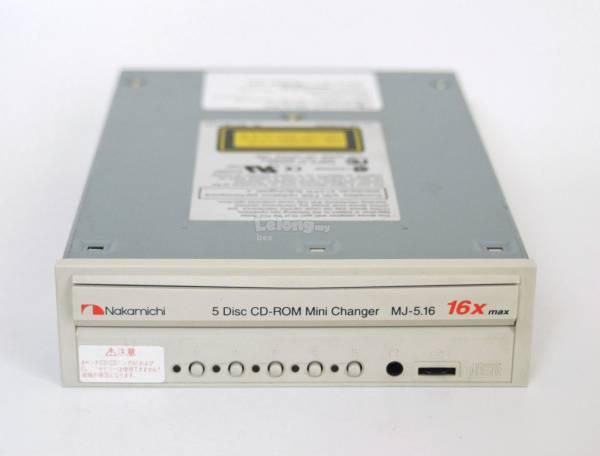 5 Disc 16X CD-ROM Mini Changer  50-pin SCSI -MJ-5.16si