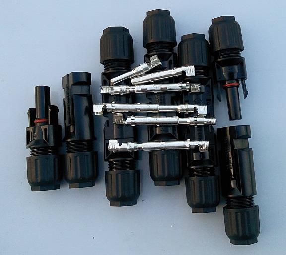 5 Pairs Male and Female MC4 Solar Panel Connector Free post