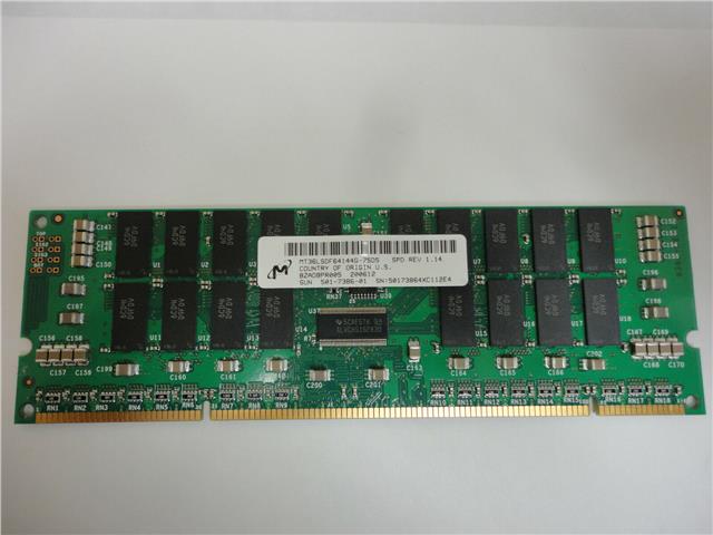 501-7386-01 SUN Microsystems 1GB PC100 Memory Module for Sun