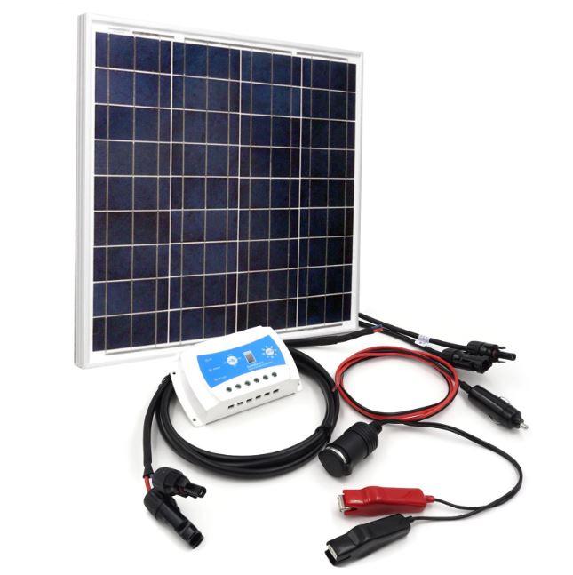 50W Solar Power Charging DIY Kit (end 4/5/2022 4:15 PM)