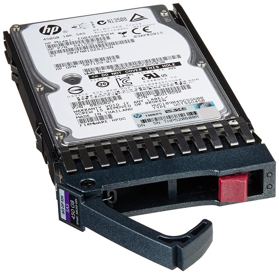 581284-B21 HP 450-GB 6G 10K 2.5 DP SAS [2パック] 並行輸入品 【新品