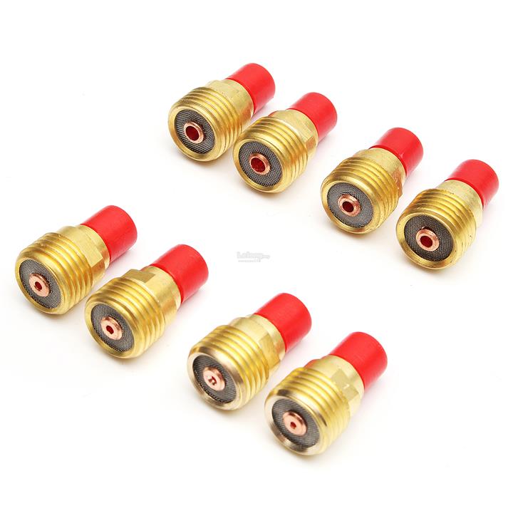 58 Pcs TIG Welding Torch Welding Torch Kit 040/"~1//8/" Gas Lens For WP-9//20//25