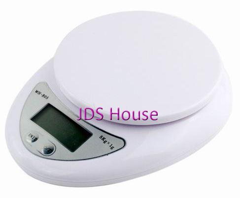 5kg Digital LCD Kitchen Food Weight Weighing Scale Balance WH-B05