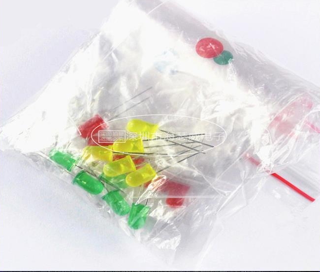 5mm LED packageTHREE COLUR red green yellow EACH 10 PCS