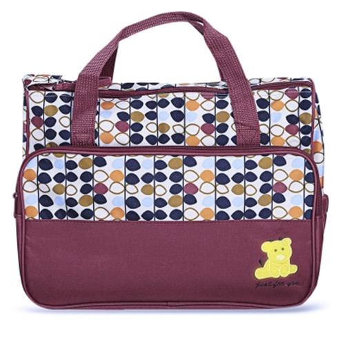 5pcs Mummy Handbag Diaper Pad Bottle End 1 8 2021 12 00 Am 5pcs Mummy Handbag Diaper Pad Bottle Holder Food Bags Wine Red