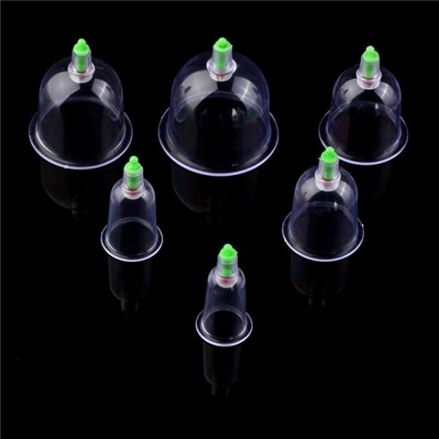 6 Cups Vacuum Bekam Cups 6 Cups Vacuum Cupping Set Therapy
