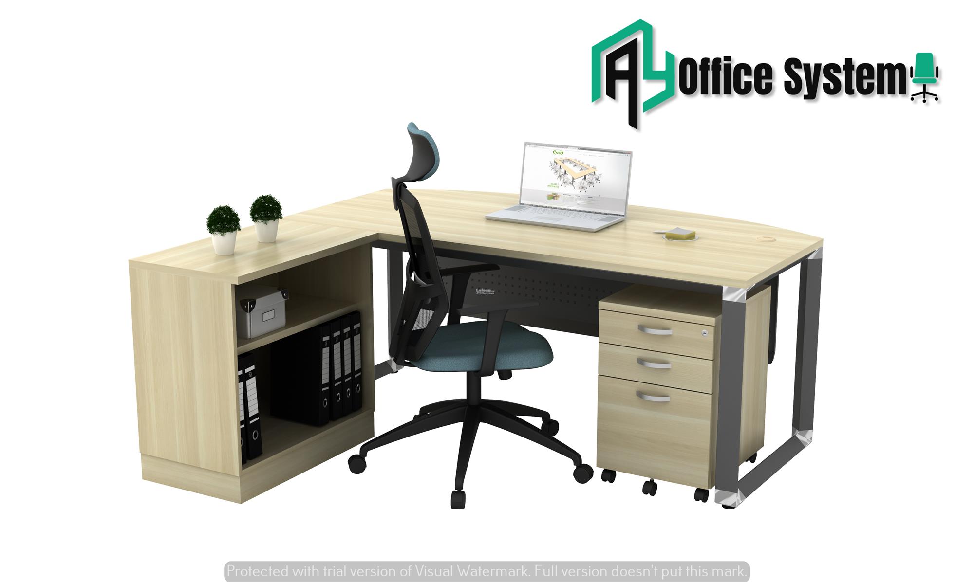 6 Feet D Shape Office Table With O M End 7 7 2020 11 35 Pm