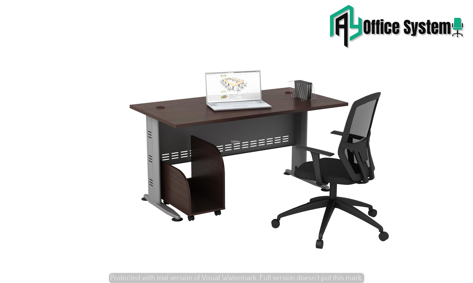 6 Feet Rectangular Shape Office Table With J Metal Leg Vqt 188