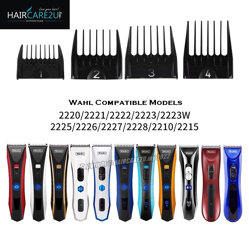 6 Pack Wahl 2223 / 2228 Attachment Guide Comb Set
